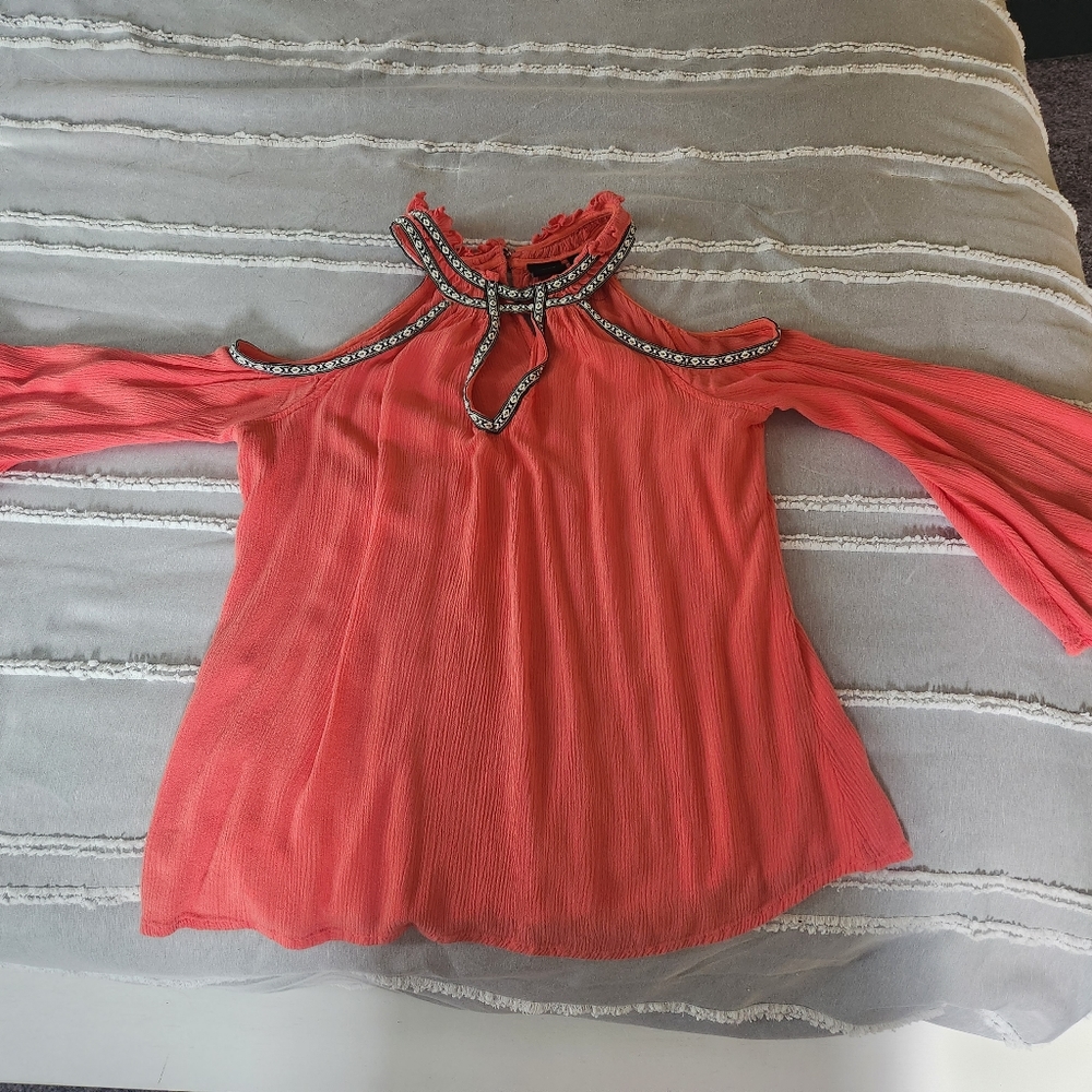 Cruel Girl shoulderless blouse